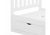 3ft Single White Wood Storage 4 Drawer Bed Frame 6